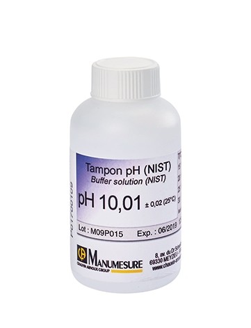 Tampón pH 10,01 (NIST). Frasco 125ml